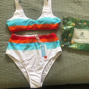 *BRAND NEW* Cupshe High-Waisted Bikini